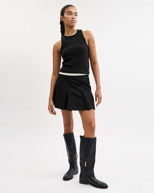 Tank Top Black Black
