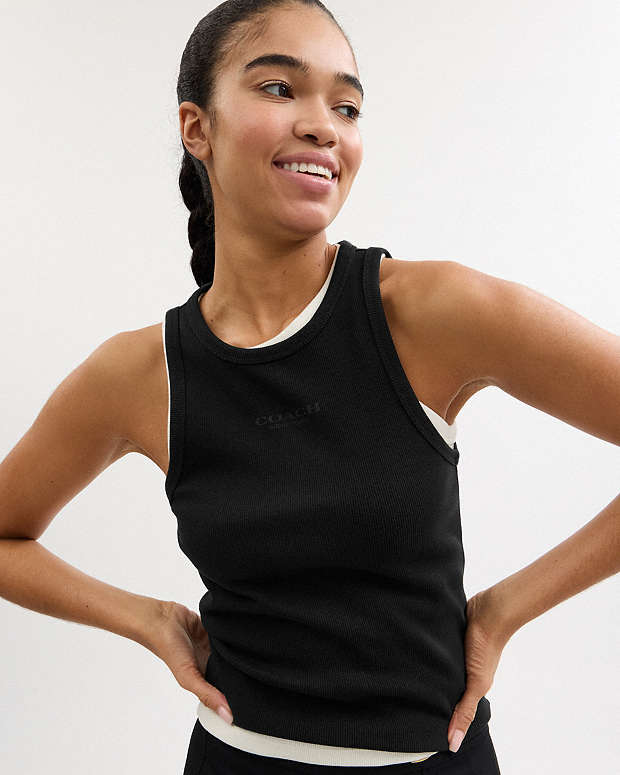 Tank Top Black Black