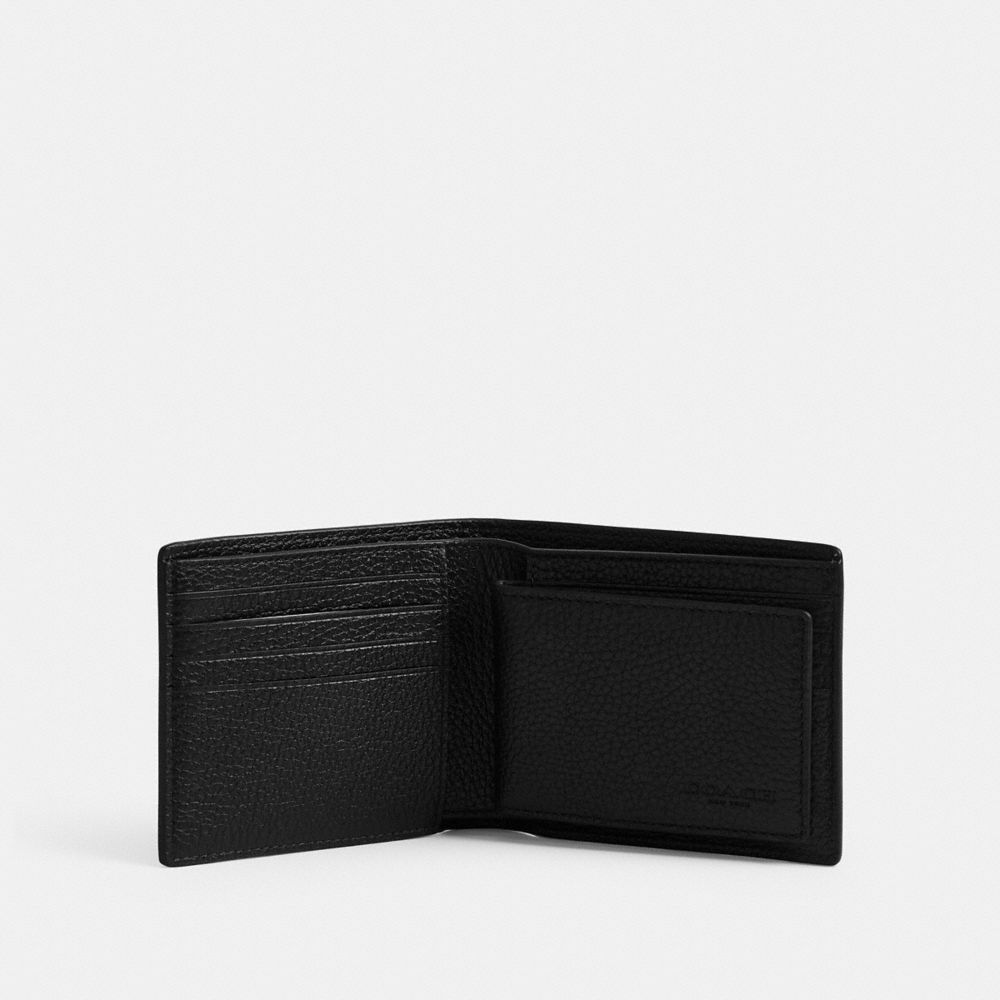 Coach 3-In-1 Wallet Black