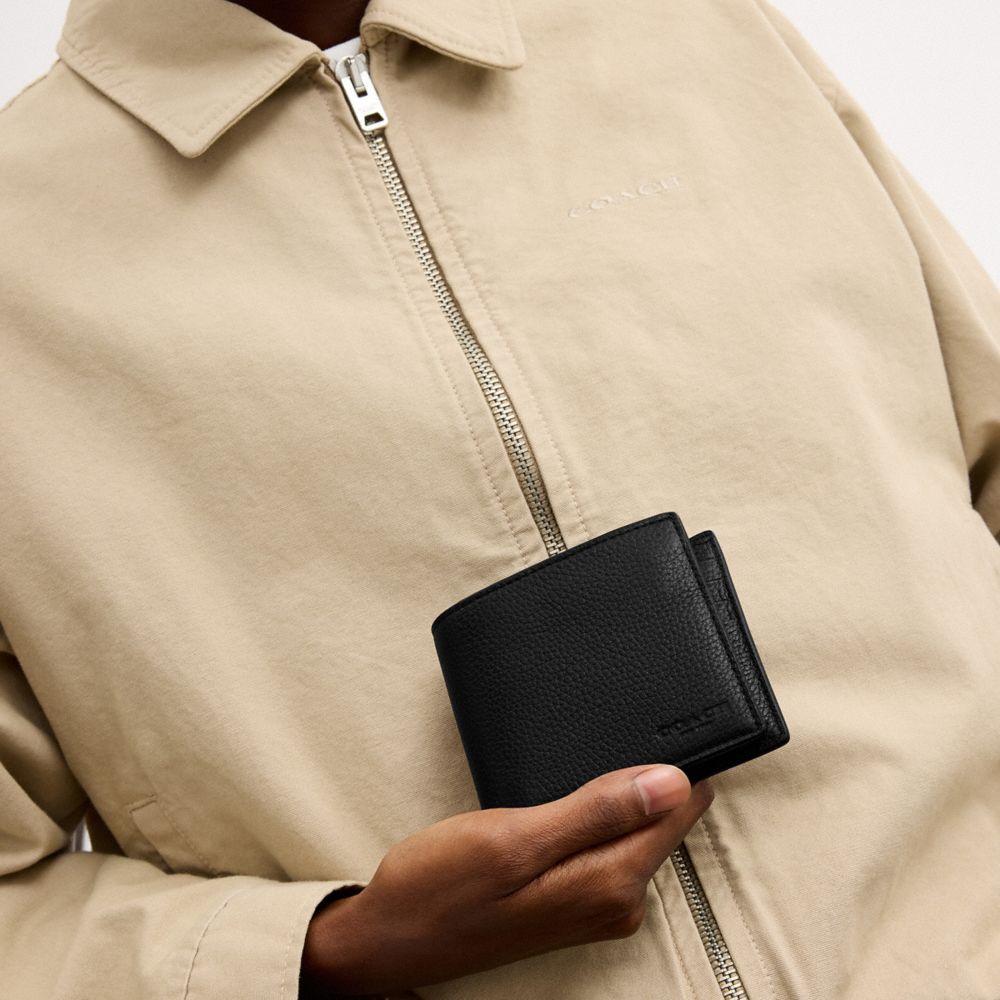 Coach 3-In-1 Wallet Black