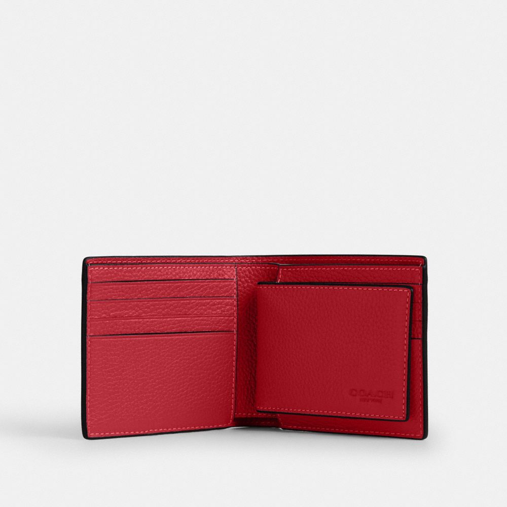 Coach 3-In-1 Wallet Poppy