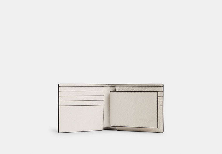 3 In 1 Wallet Gunmetal-Chalk Gunmetal-Chalk