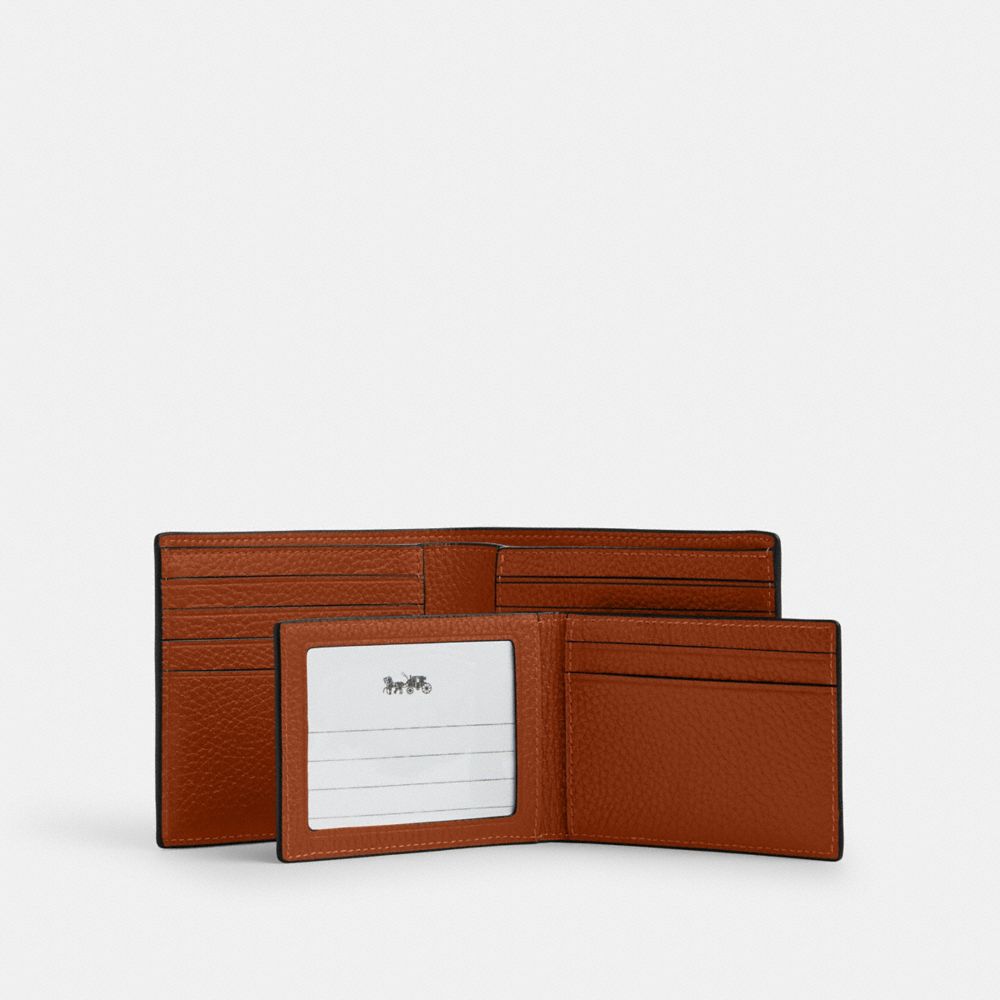 Coach 3-In-1 Wallet Amber Brown