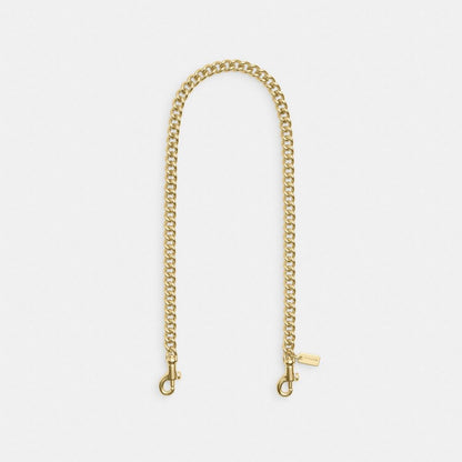 Coach Chain Shoulder Strap Gold Gold
