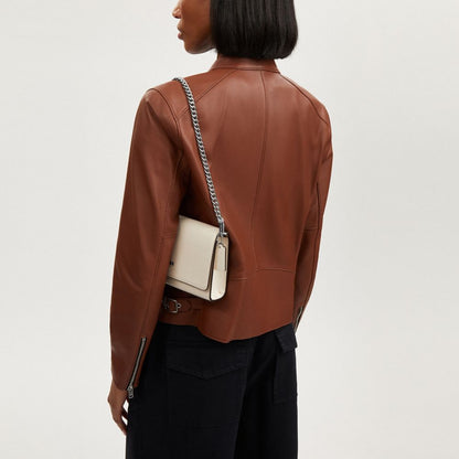 Coach Chain Shoulder Strap Silver Silver