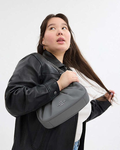 Chunky Chain Shoulder Strap Gunmetal Gunmetal