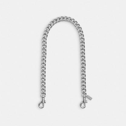 Coach Chunky Chain Shoulder Strap Silver Silver