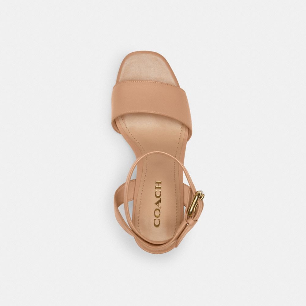 Coach Shelby Sandal Beechwood