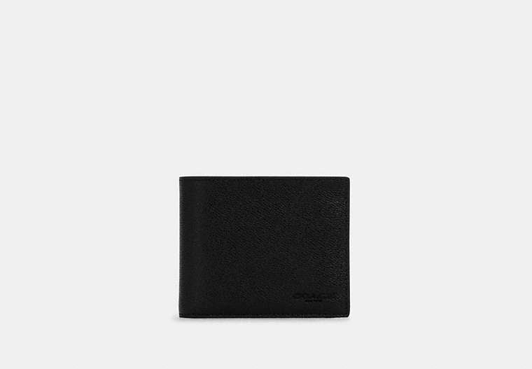 3 In 1 Wallet Black Black