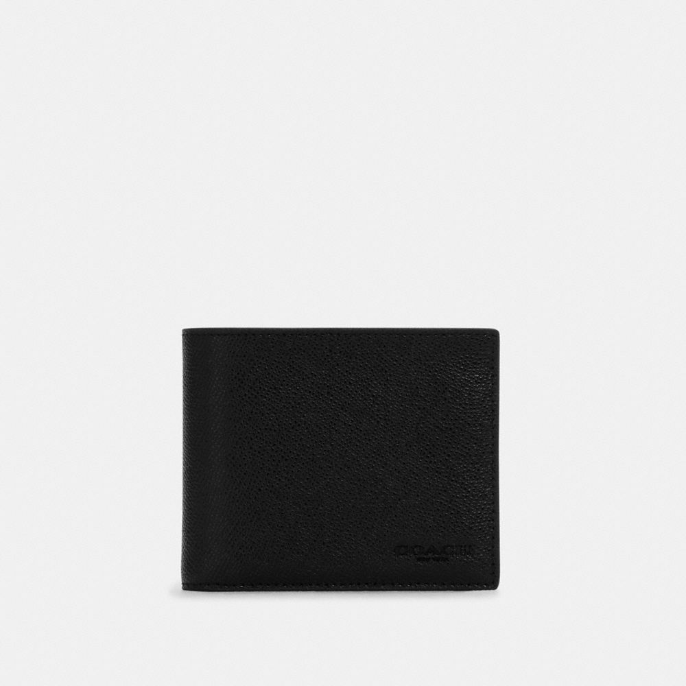 3 In 1 Wallet Black Black