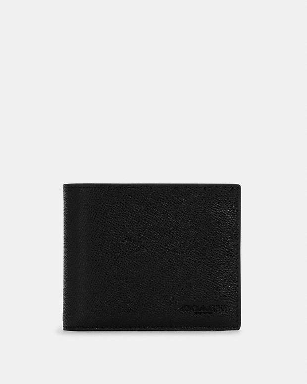 3 In 1 Wallet Black Black