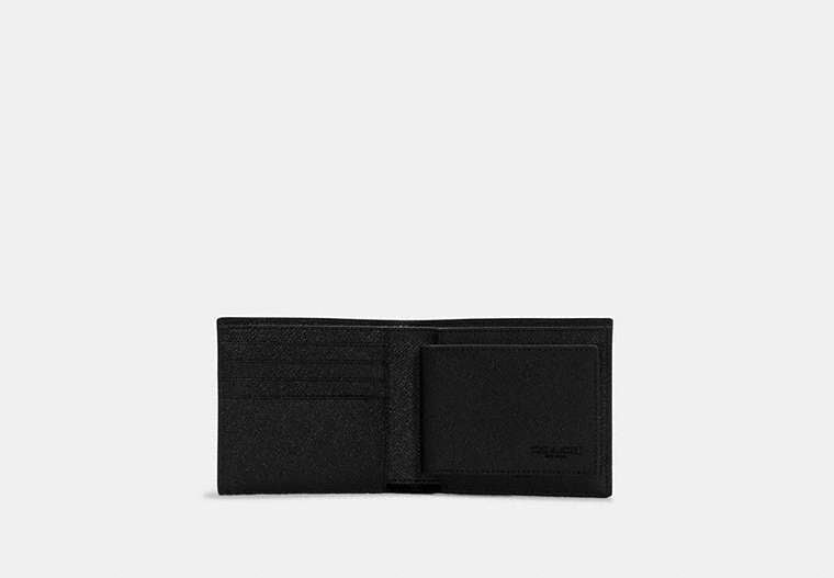 3 In 1 Wallet Black Black