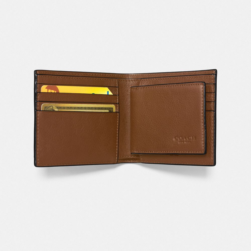 3 In 1 Wallet Smooth Leather-Dark Saddle Smooth Leather-Dark Saddle