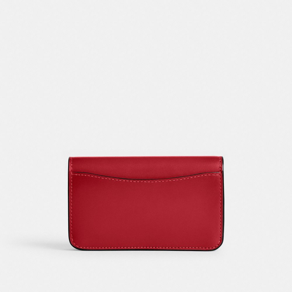 Coach Essential Slim Card Case Brass/Poppy