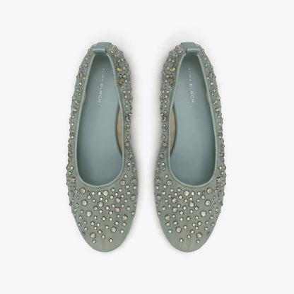 Tory Burch Crystal Ballet BLUE