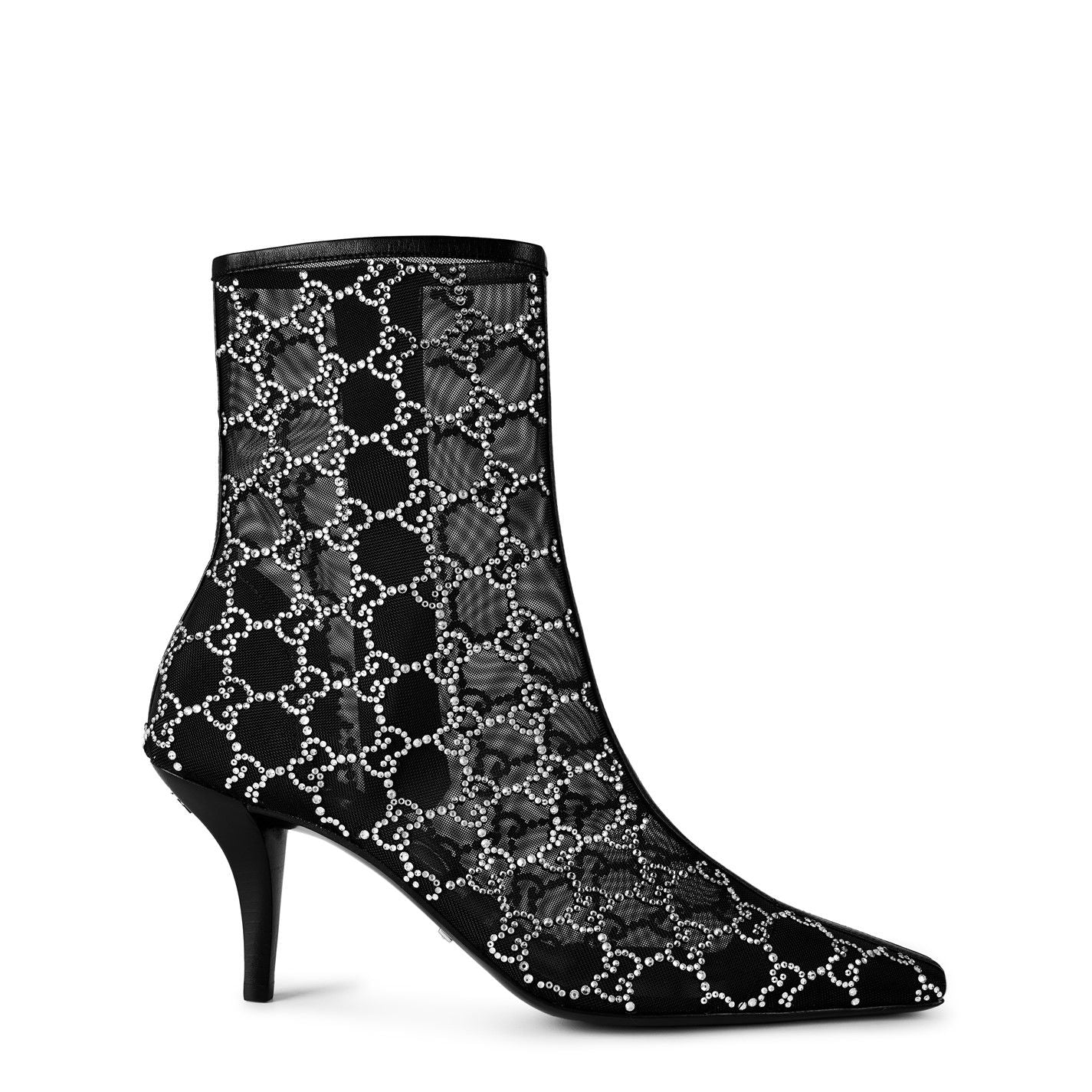  Crystal GG Boots Black 1000