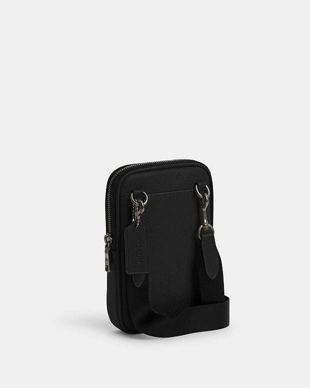 Aden Crossbody Bag Gunmetal-Black Gunmetal-Black