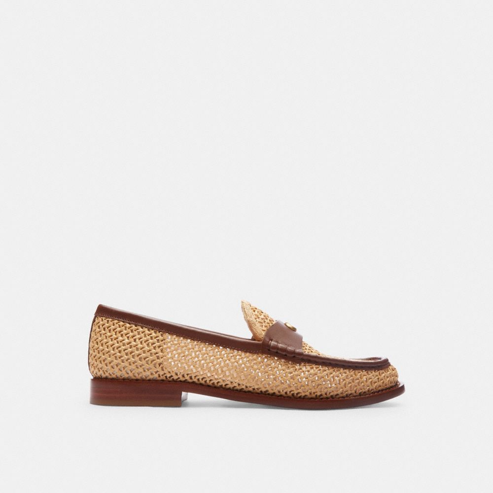 Coach Jolene Loafer Natural Saddle