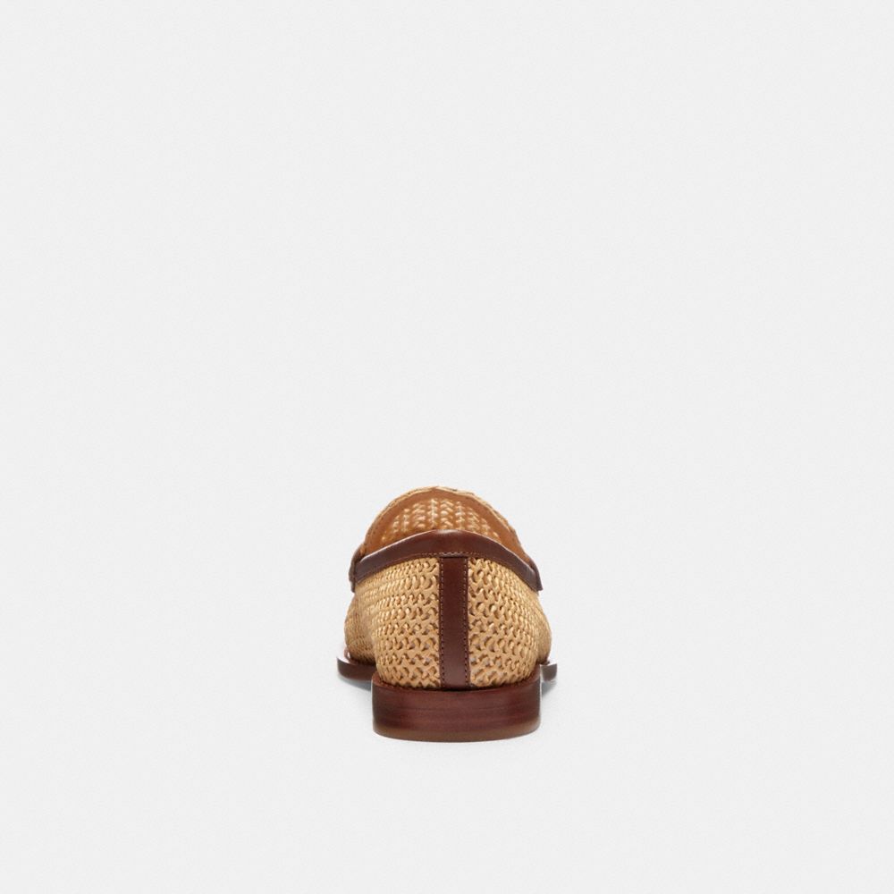 Coach Jolene Loafer Natural Saddle