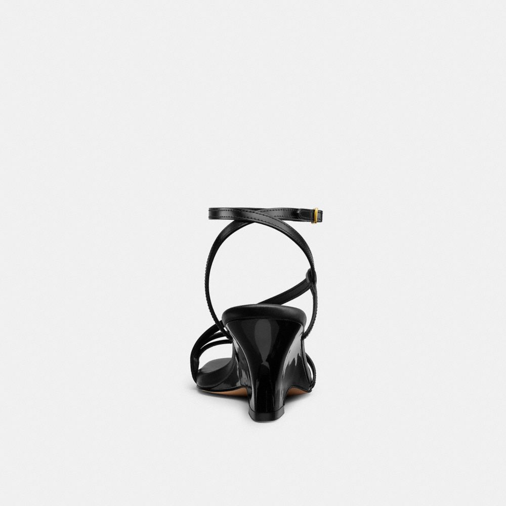 Coach Cait Sandal Black