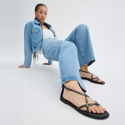 Coach Jenni Sandal Black