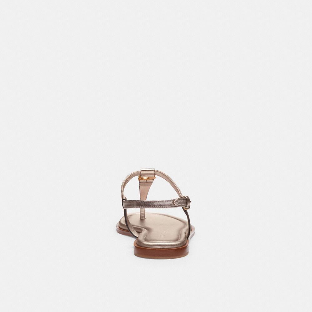 Coach Jessica Sandal Champagne
