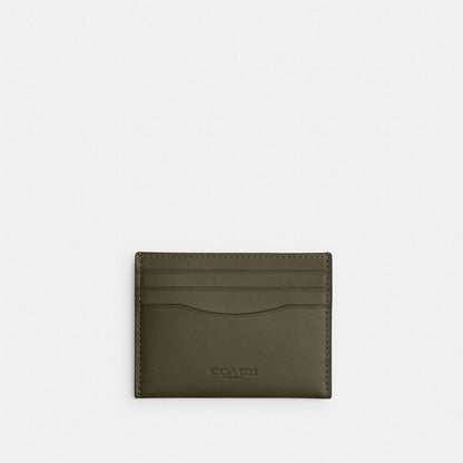 Coach Card Case Army Green