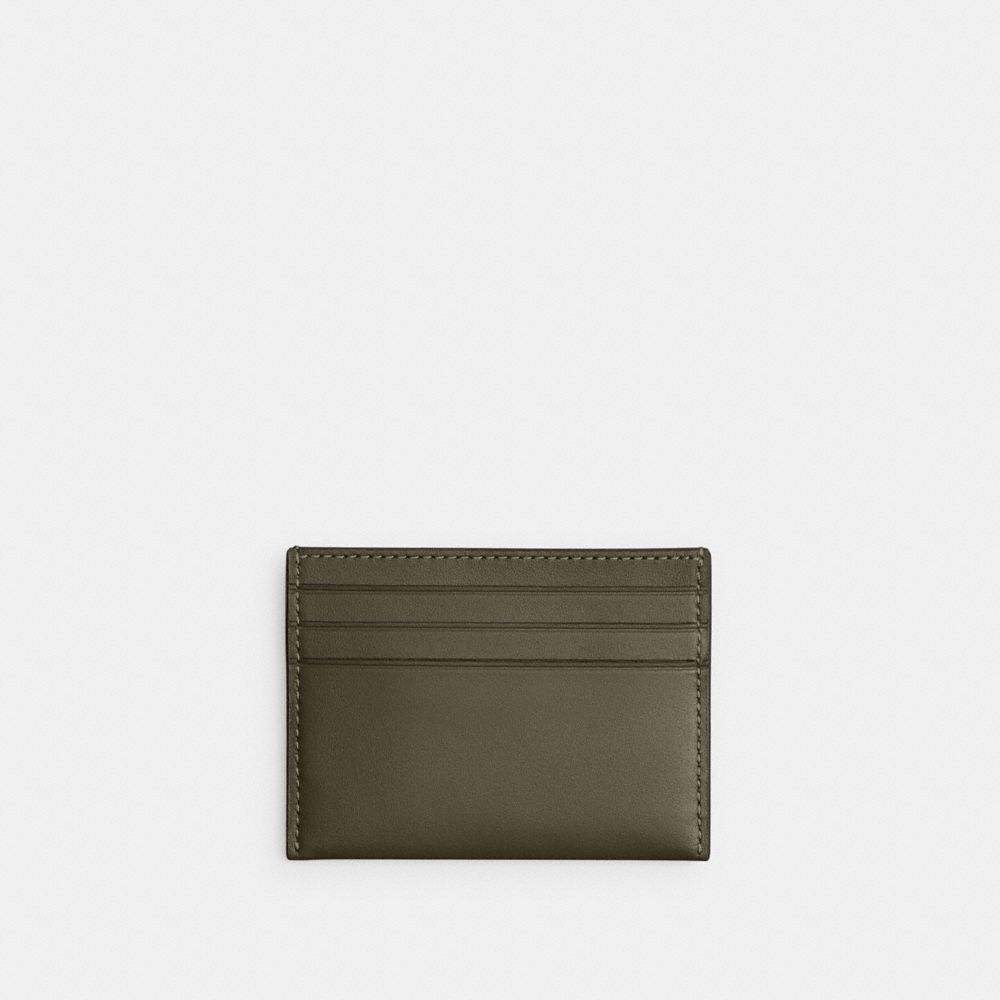 Coach Card Case Army Green