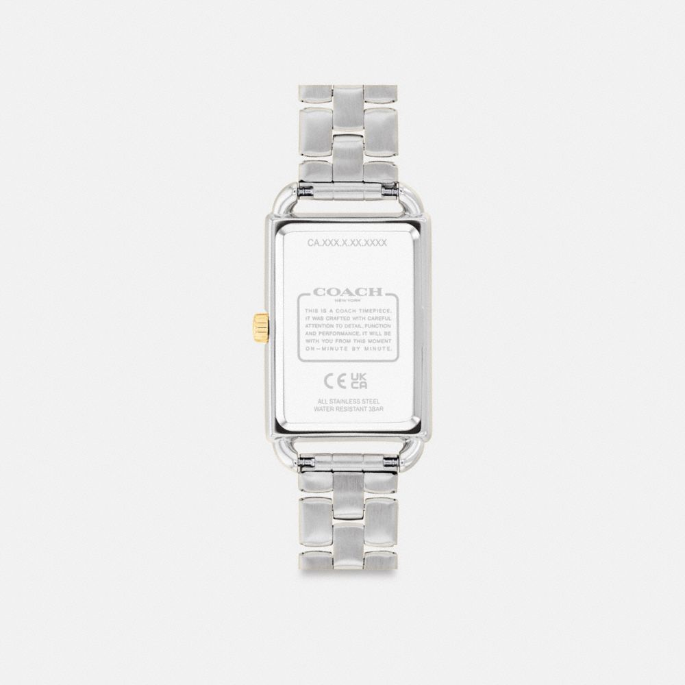 Coach Liz Watch, 30 Mm X 22 Mm Two Tone