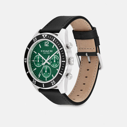 Coach Cole Watch, 44 Mm Black