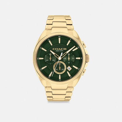 Coach Jackson Watch, 45 Mm Gold