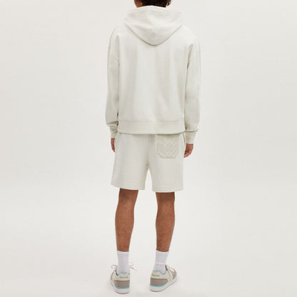 Coach Tonal Signature Shorts Off White