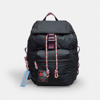 Coachtopia Loop Mini Backpack Recycled Polyester-Black Recycled Polyester-Black