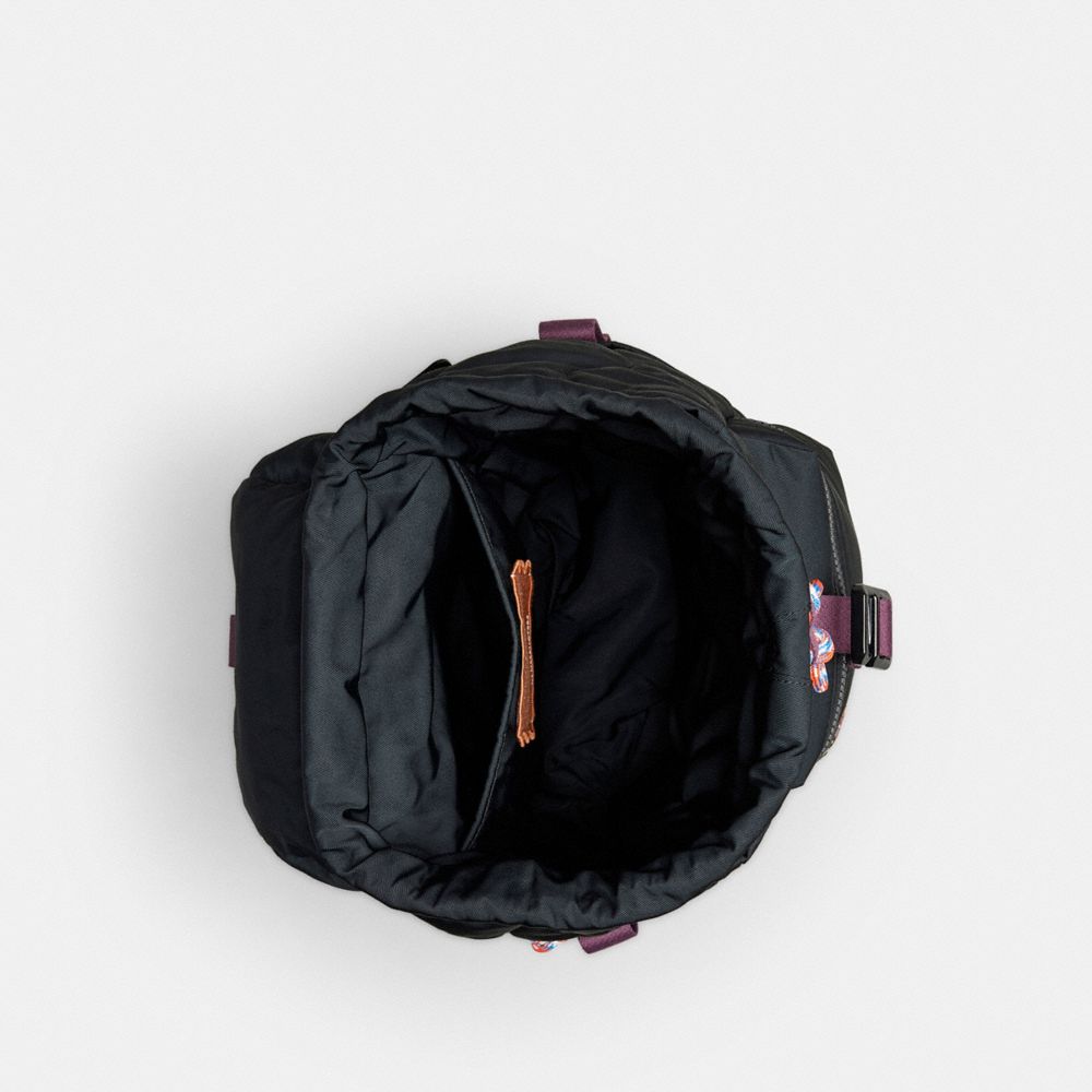 Coachtopia Loop Mini Backpack Recycled Polyester-Black Recycled Polyester-Black