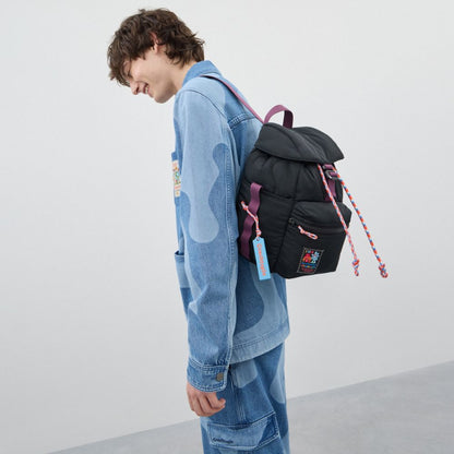 Coach Coachtopia Loop Mini Backpack Black