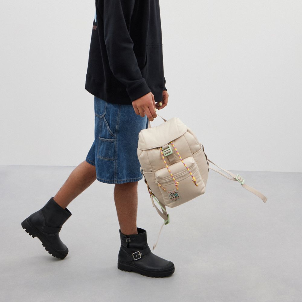 coachtopia mini backpack Coach Coachtopia Loop Mini Backpack Cloud – Kicks Machine