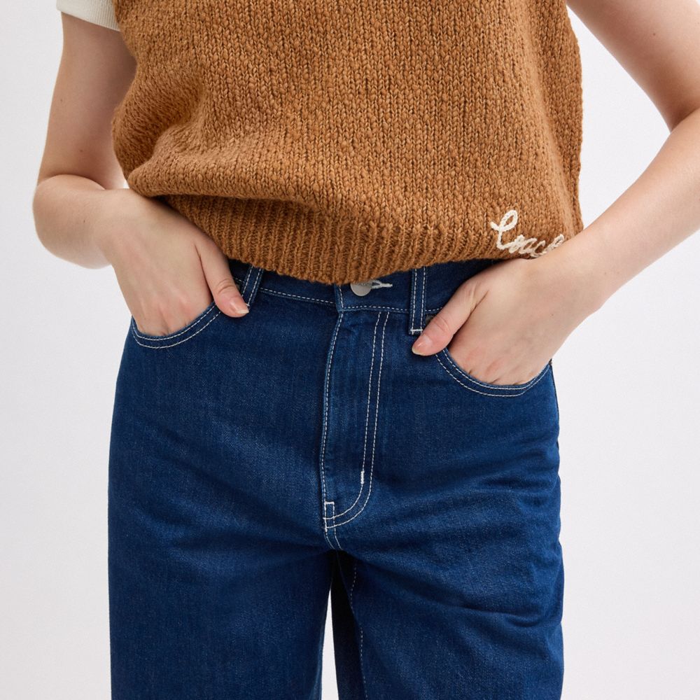 Coach Denim Jeans Dark Denim