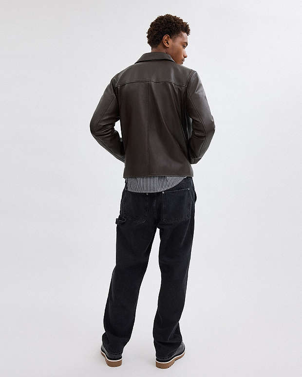 Leather Jacket Burnt Espresso Burnt Espresso