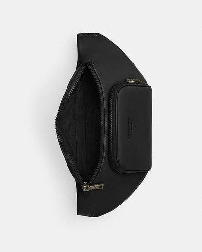 Racer Belt Bag Gunmetal-Black Gunmetal-Black