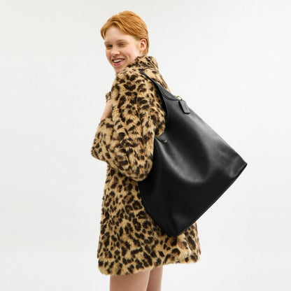 Coach Brooklyn Shoulder Bag 39 Brass Black