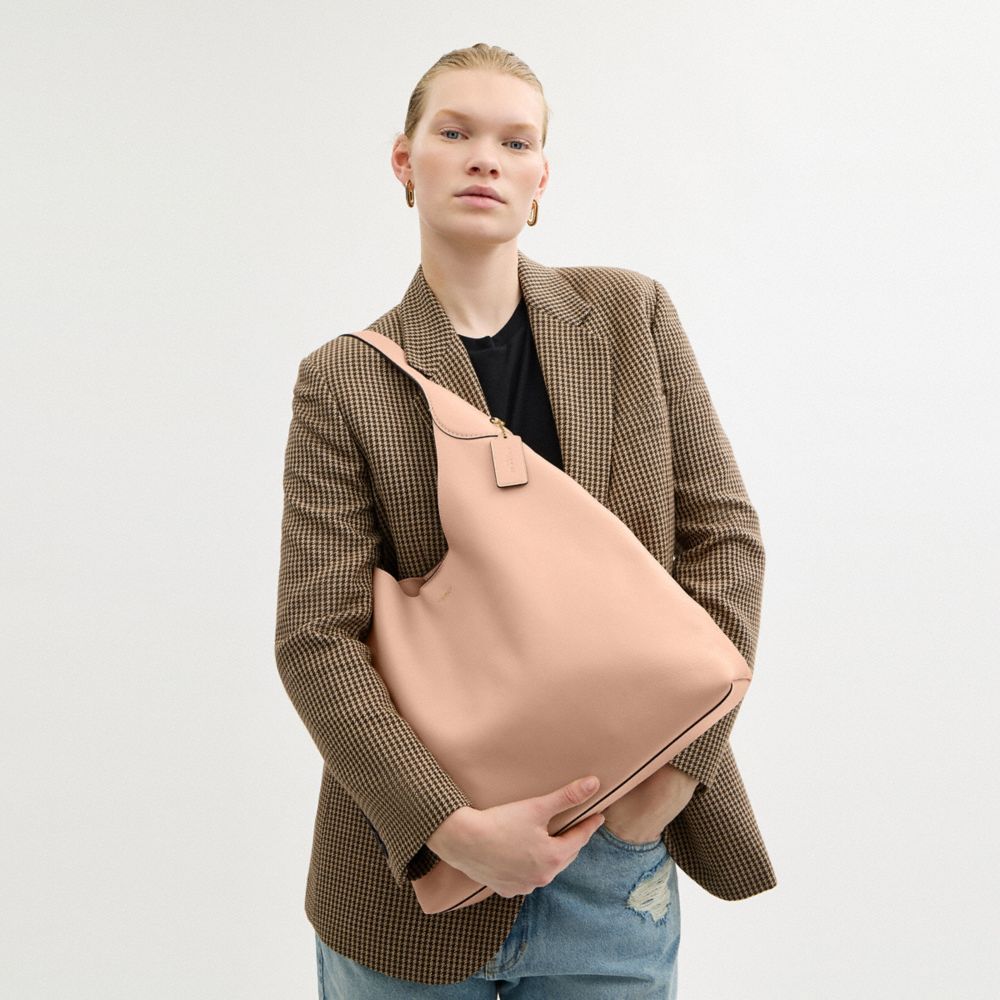 Coach Brooklyn Shoulder Bag 39 Brass Cream