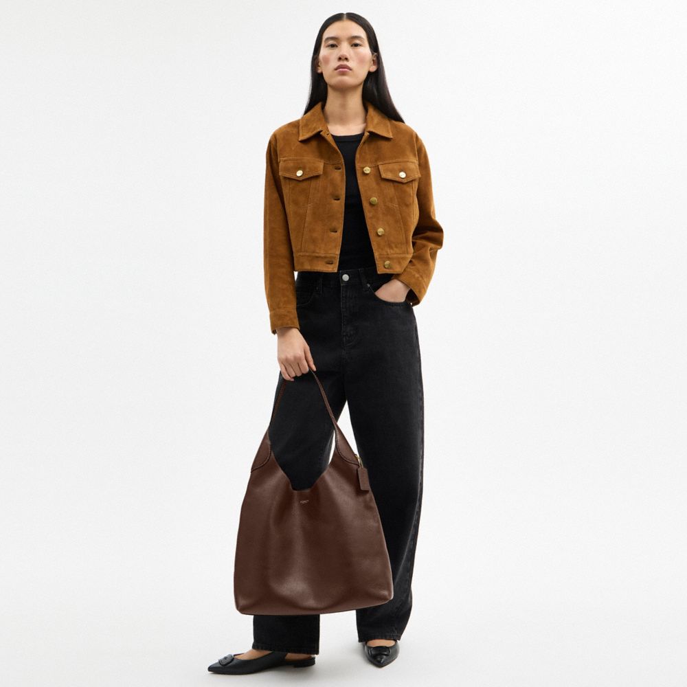 Coach Brooklyn Shoulder Bag 39 Brass Maple