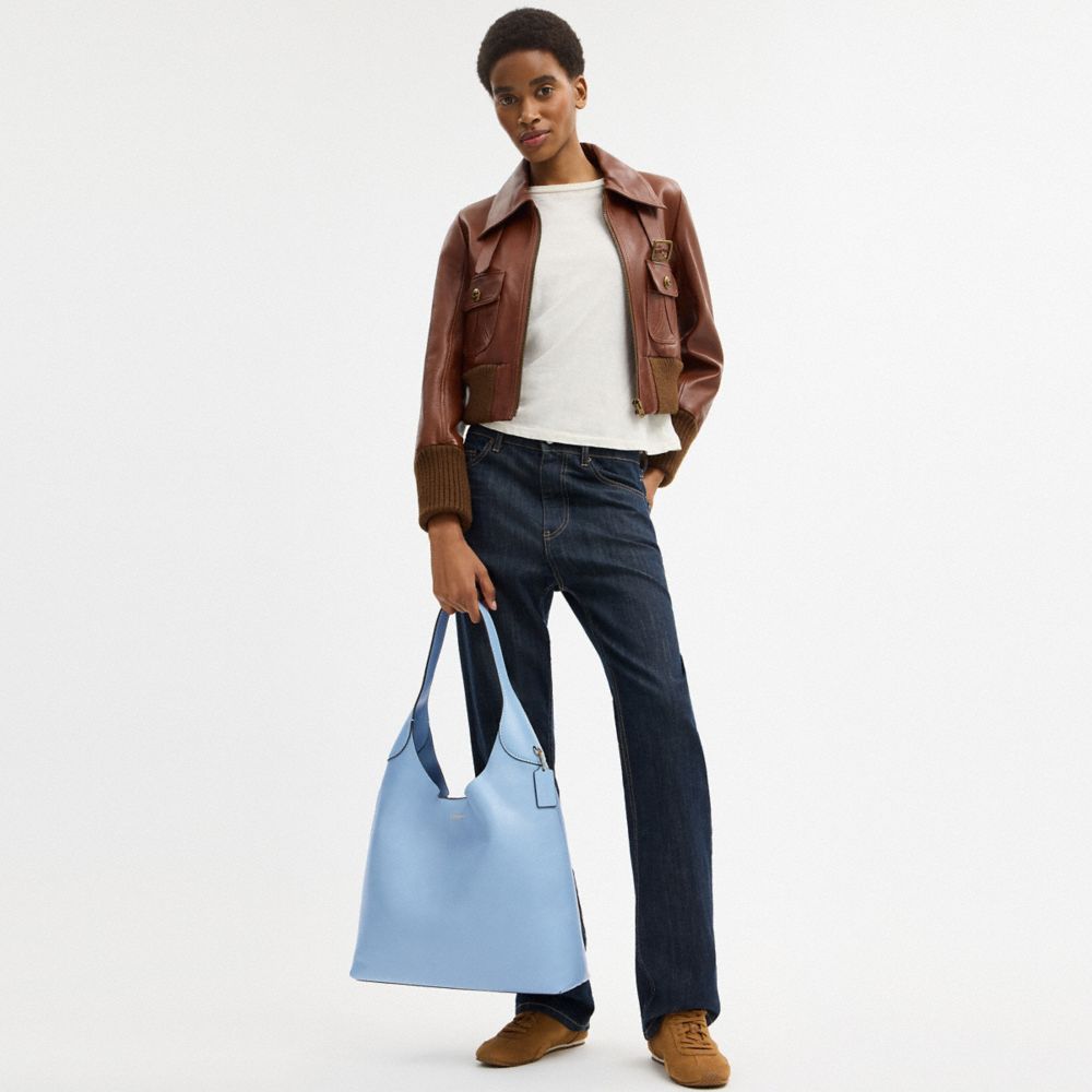 Coach Brooklyn Shoulder Bag 39 Brass Bluebell