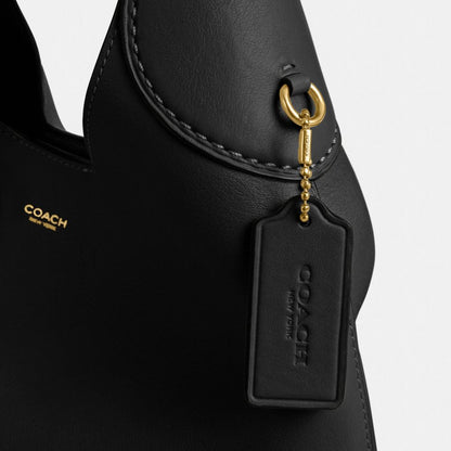 Coach Brooklyn Shoulder Bag 28 Brass Black