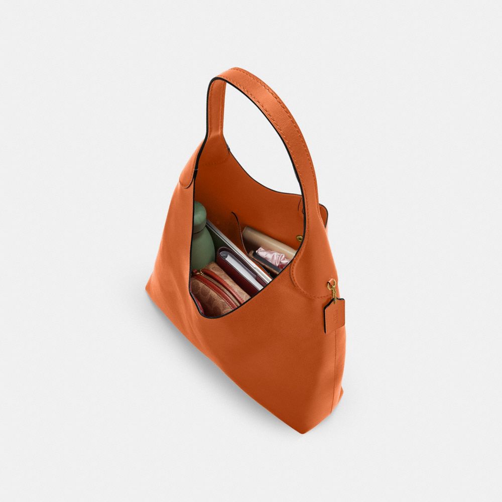 Coach Brooklyn Shoulder Bag 28 Brass Toffee