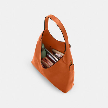 Coach Brooklyn Shoulder Bag 28 Brass Toffee