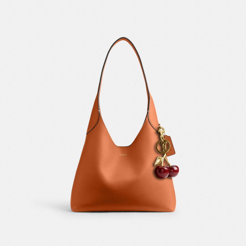 Coach Brooklyn Shoulder Bag 28 Brass Toffee