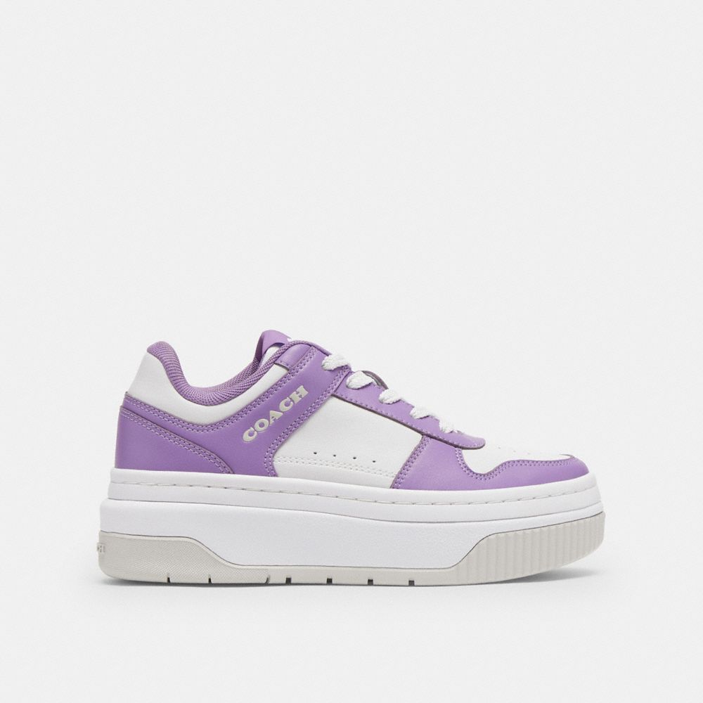 Women's Coach Platform Sneaker Iris Optic White