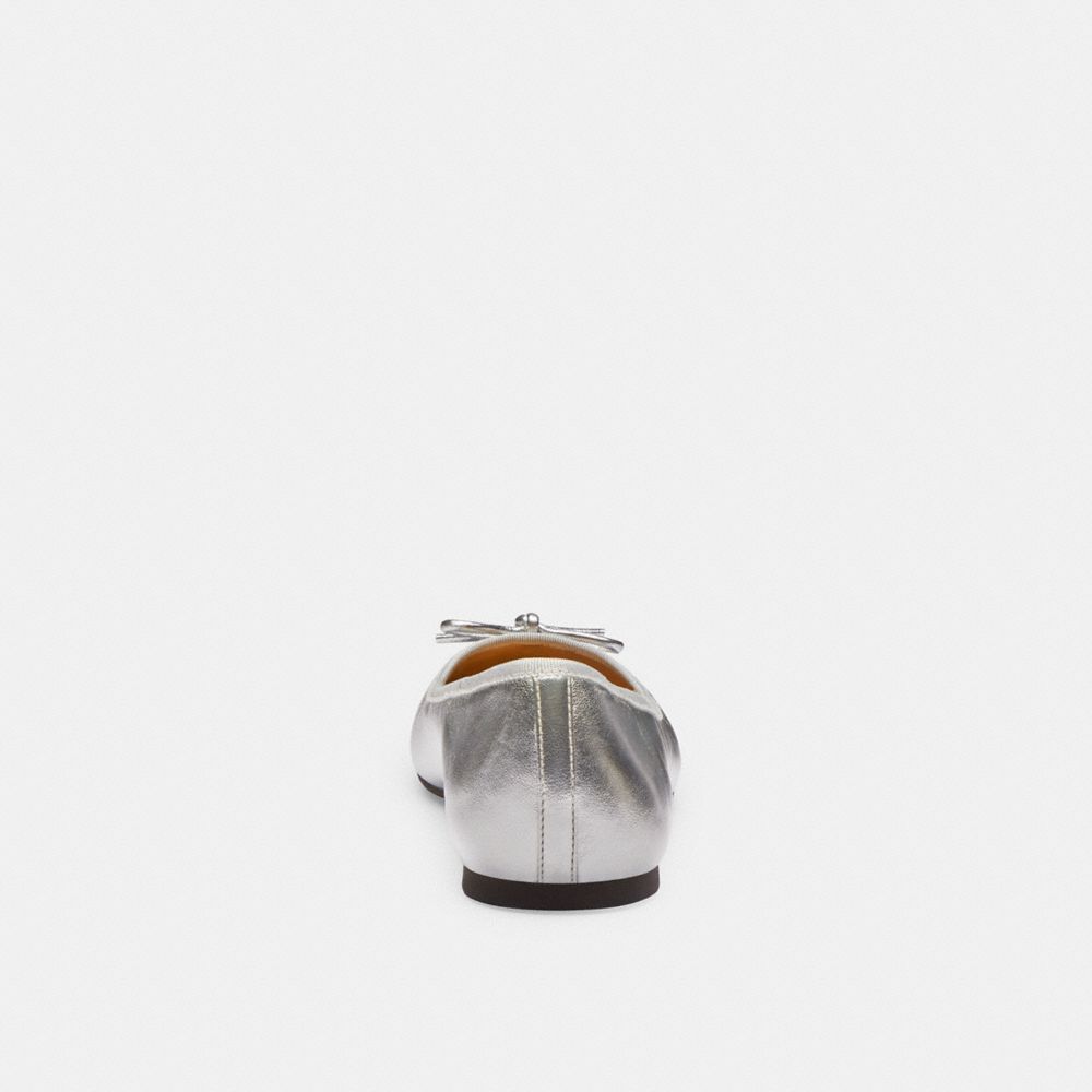 Coach Abigail Flat Silver