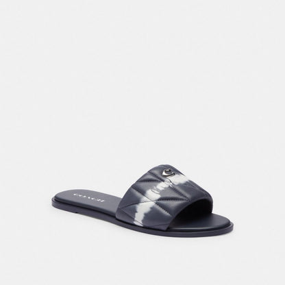 Coach Holly Sandal With Tie Dye Midnight Navy